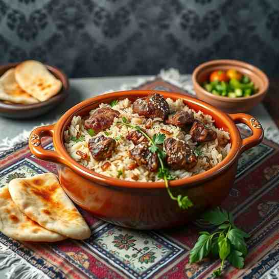 Uzbek Lamb Plov - One-Pot Rice Dish with Meat